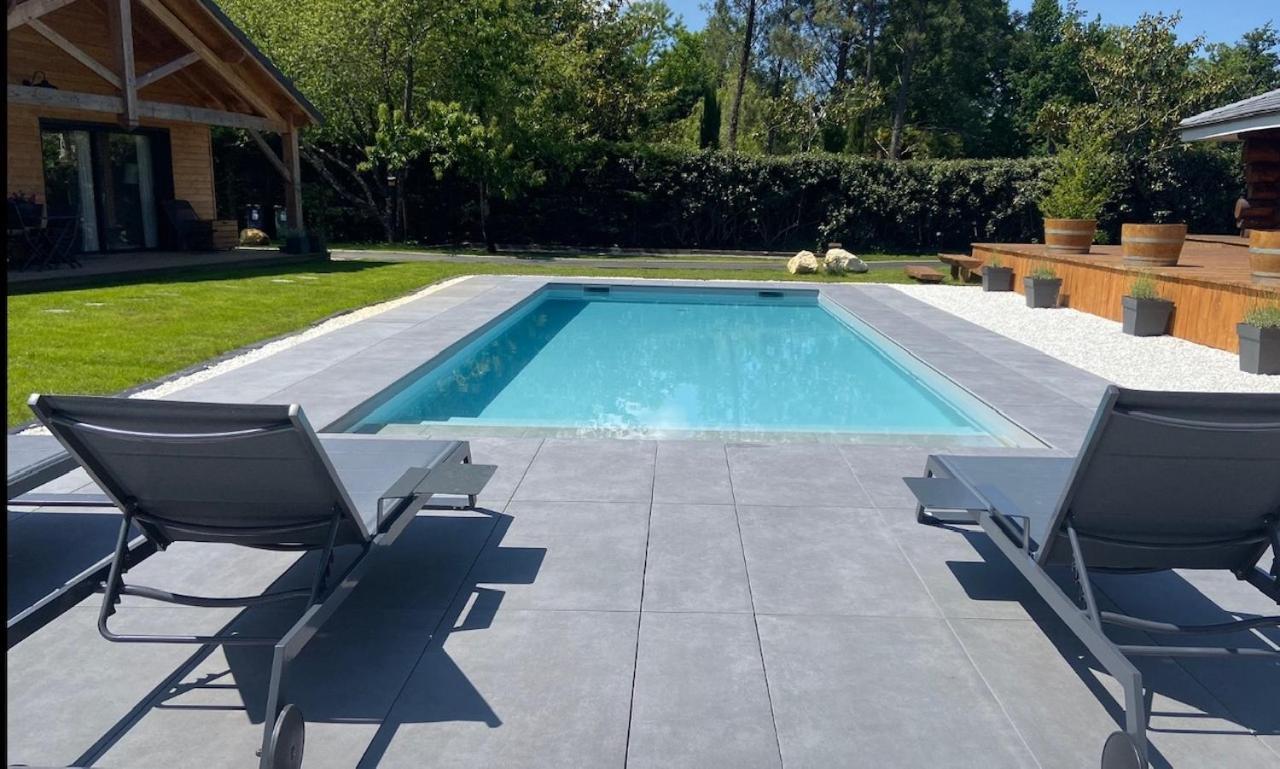 Chalet Montana - Au Cottage Du Medoc - Proche De Bordeaux Saint-Aubin-de-Medoc Luaran gambar